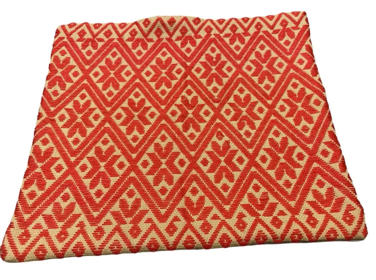 Hand Embroidered Indigenous Craft Pillow Cover From Guerrero, Mexico - Image 5