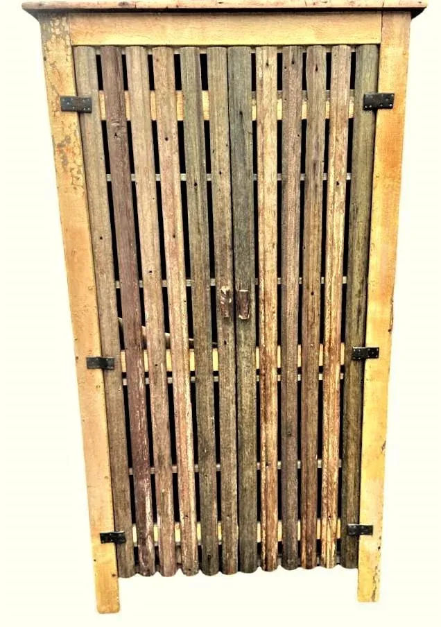 Rustic Cabinet Made From Reclaimed Wood With an 'Old Hickory' Look - Image 8
