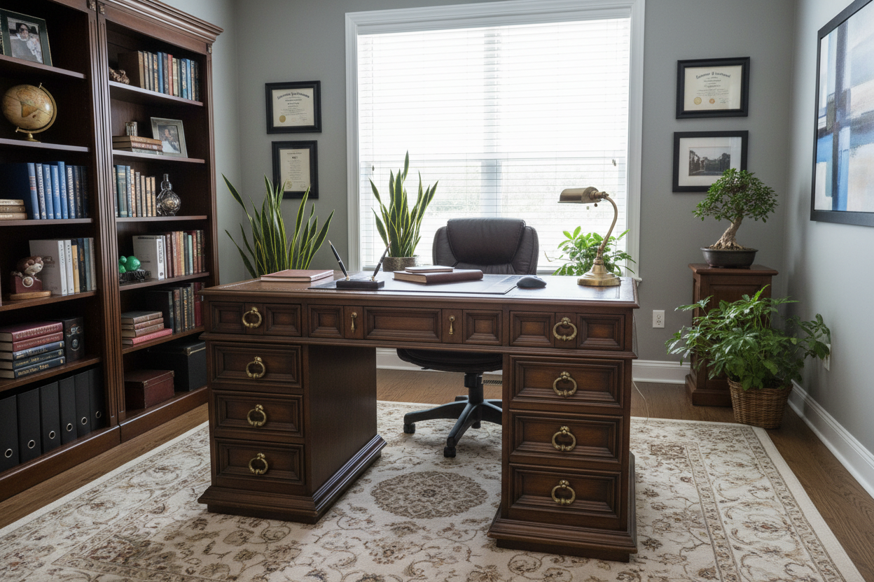 Desks and Library Tables