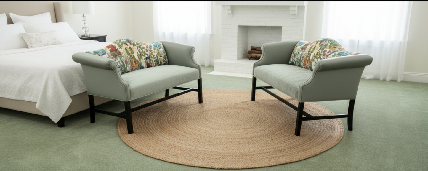 Chippendale Camelback Settees (2)