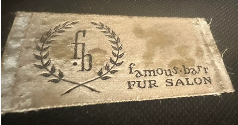 Vladimir Kagan Design Nautilus Ottoman Upholstered in Mink Fur