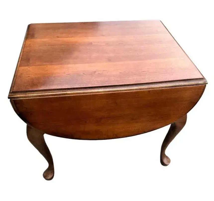 Queen Anne Drop Leaf Side Table