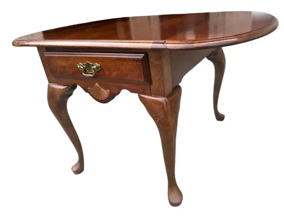 Queen Anne Drop Leaf Side Table
