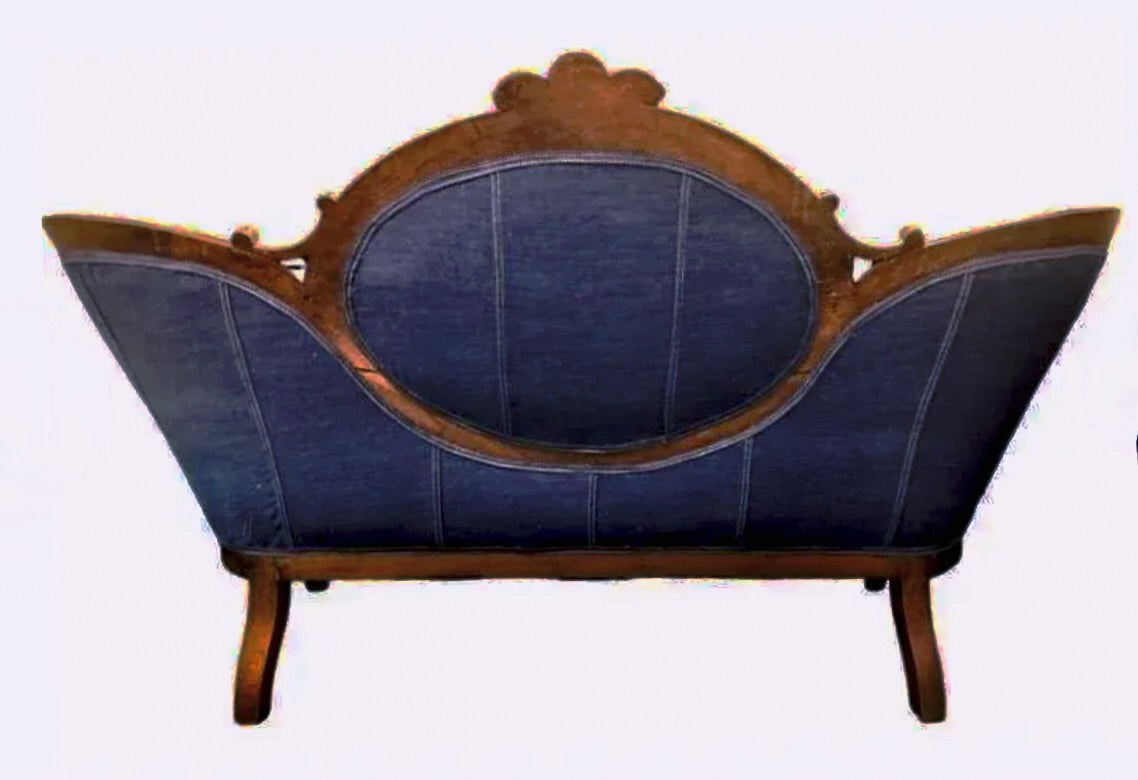 Mid 19th Century Walnut Sofa