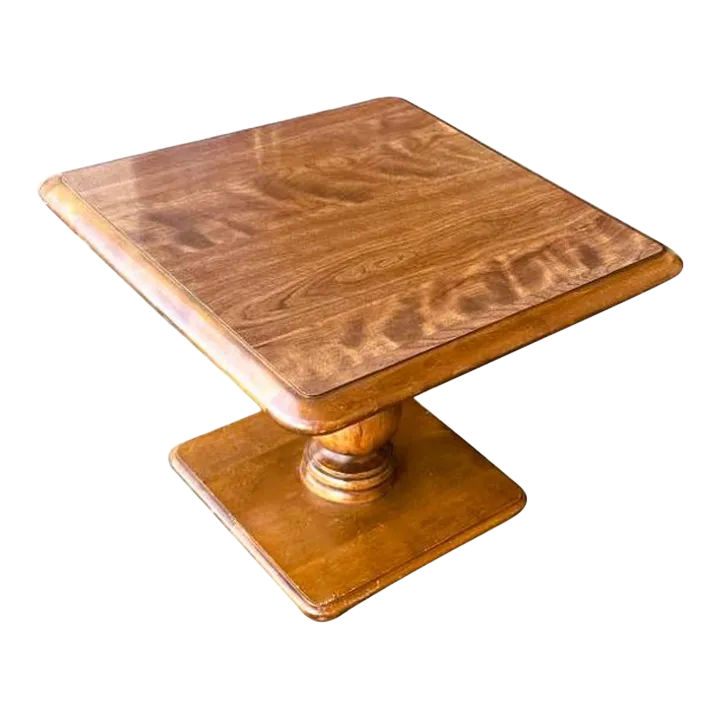 Ethan Allen Vintage Hard Rock Maple Side Table - Image 2