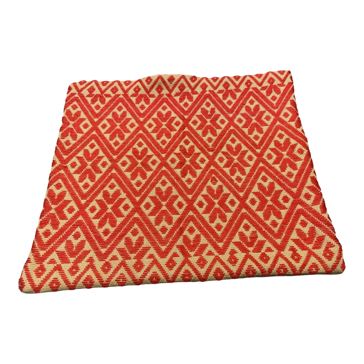 Hand Embroidered Indigenous Craft Pillow Cover From Guerrero, Mexico - Image 2