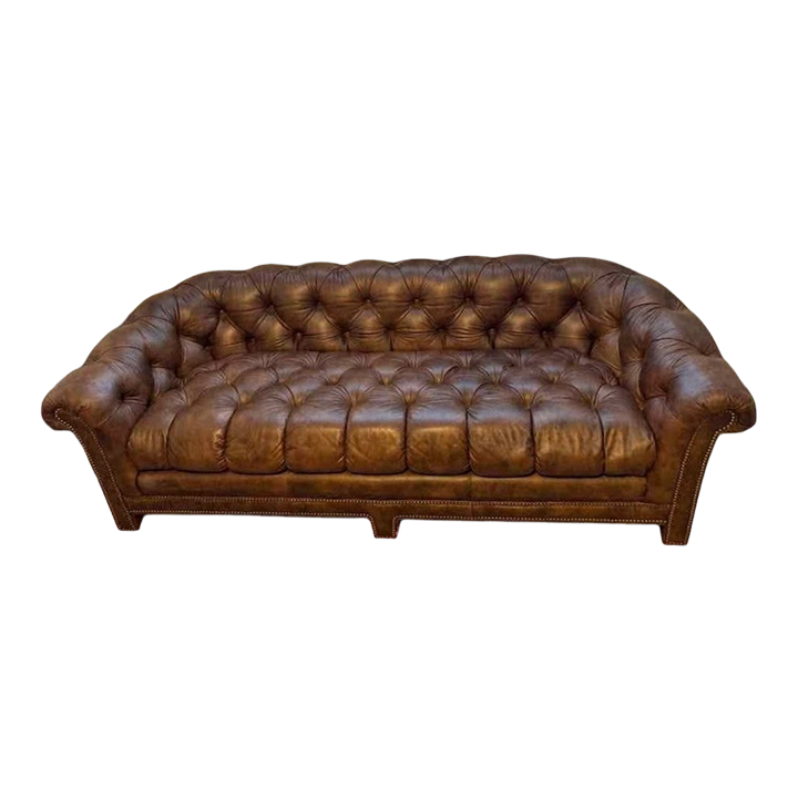 Schafer Brothers Vintage Chesterfield Sofa - Mid-20th Century - Image 2