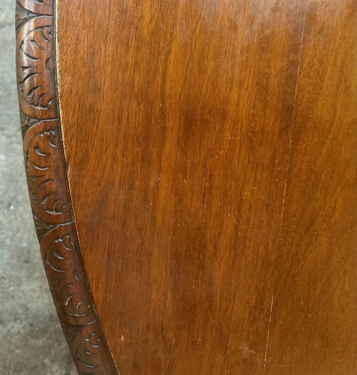 Monumental 10' X 5.5' Renaissance Revival French Walnut Banquet Table With 12 Chairs - Antique Circa Mid 19th Century - Image 13