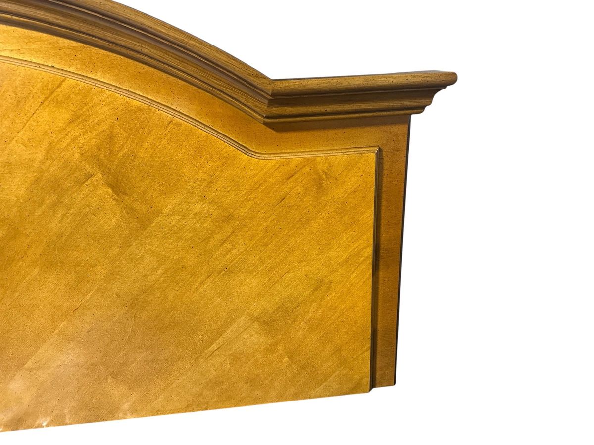 American of Martinsville Queen Size Cherry Wood Headboard From the Ritz-Carlton - Image 3