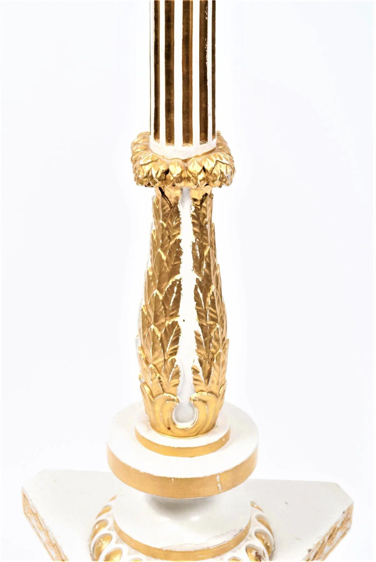 Early 20th Century Hollywood Regency Accent - a Neoclassical Style Torchiere Pedestal From Europe - Image 3