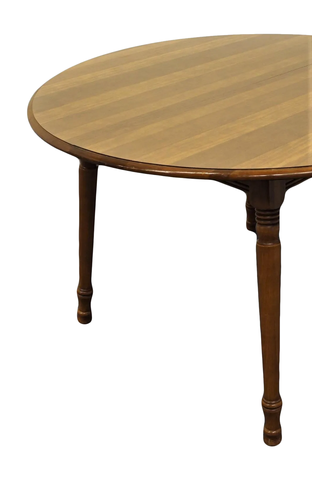 Mid 20th Century Tell City 48" Round Maple Dining Table - Image 3