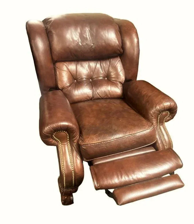 Late 20th Century Vintage Lane Furniture Leather Recliner - Image 3