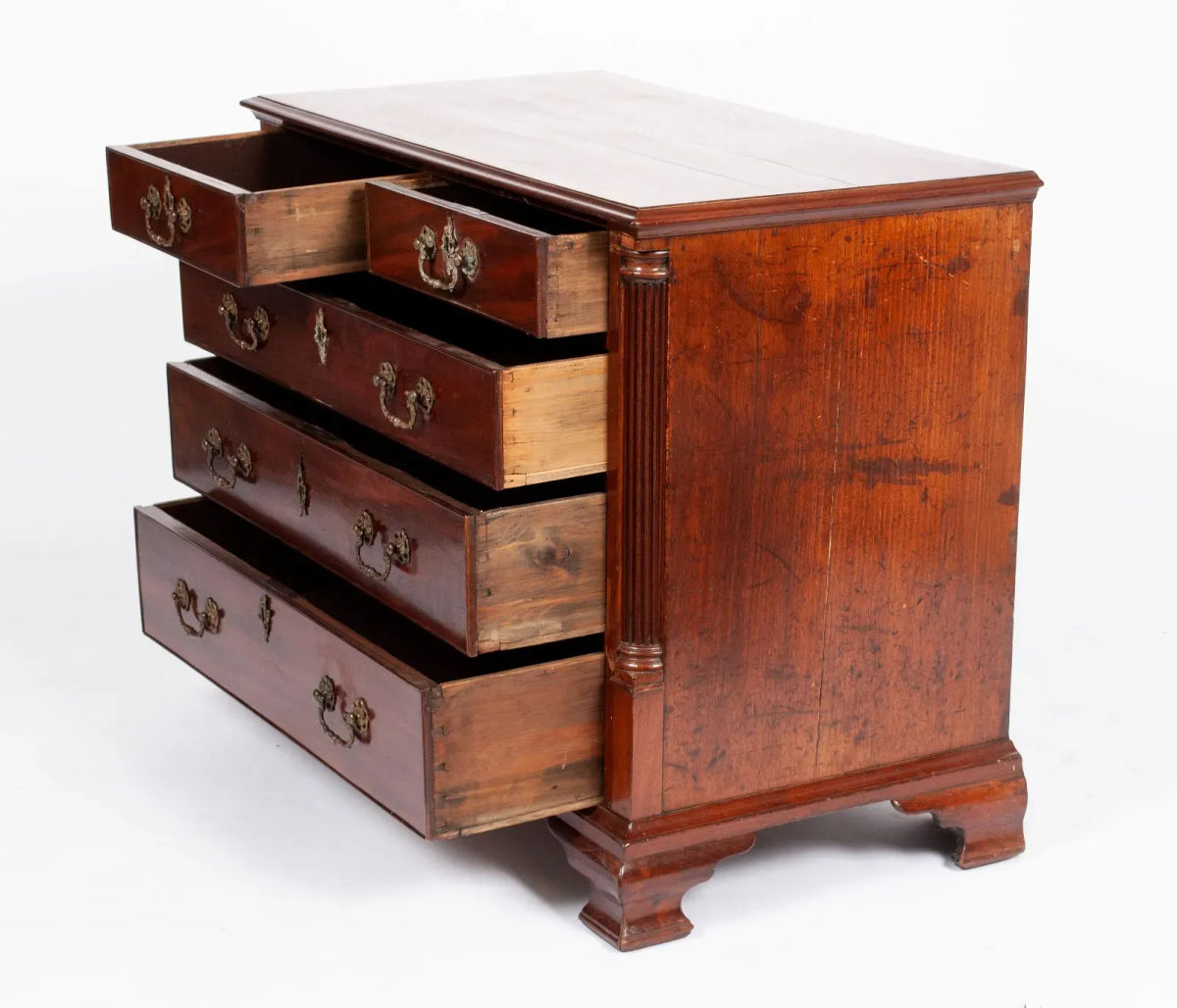 Late 18th Century George III Mahogany Chest of Drawers - Image 3