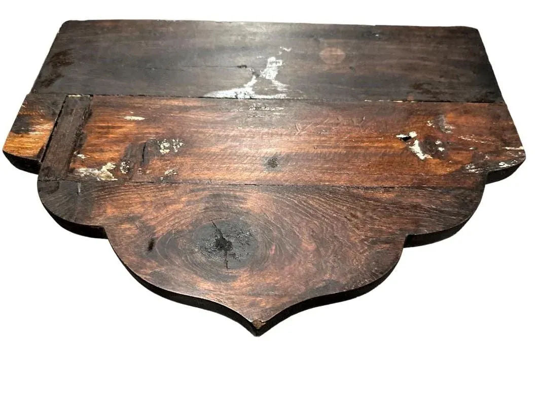 Heavily Carved Mexican Pedestal or Plant Stand - Image 4