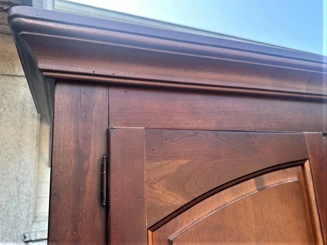 Bassett Chris Madden Collection Cherry Wood Armoire - Vintage Circa 1998 - Image 4