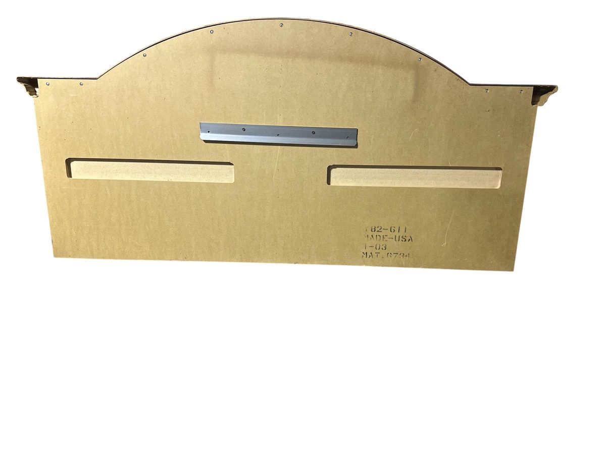 American of Martinsville Queen Size Cherry Wood Headboard From the Ritz-Carlton - Image 4