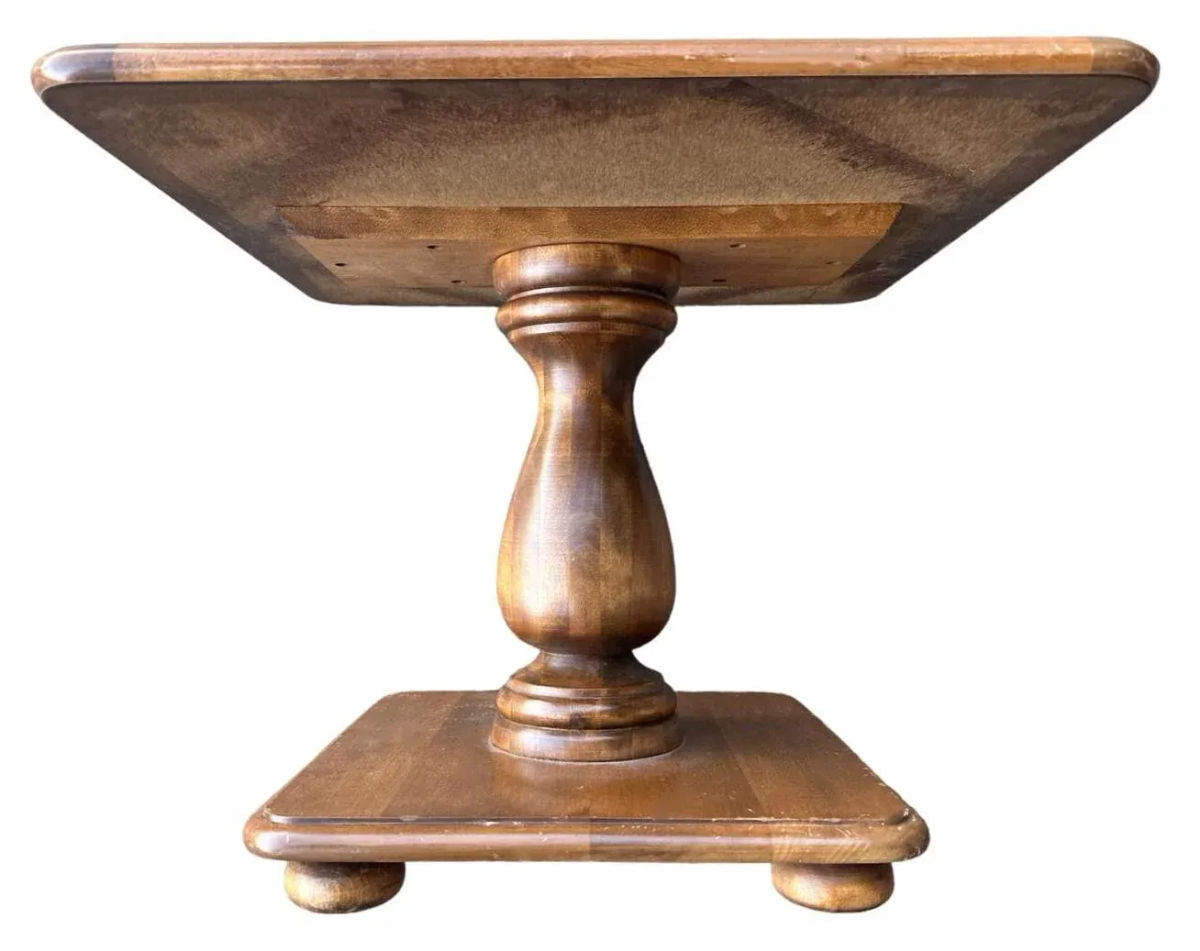 Ethan Allen Vintage Hard Rock Maple Side Table - Image 4