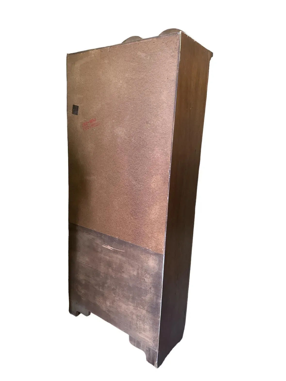 Spanish Colonial Revival Oak Book Case With Cabinet Storage - Mid 20th Century - 2 Available - Image 4