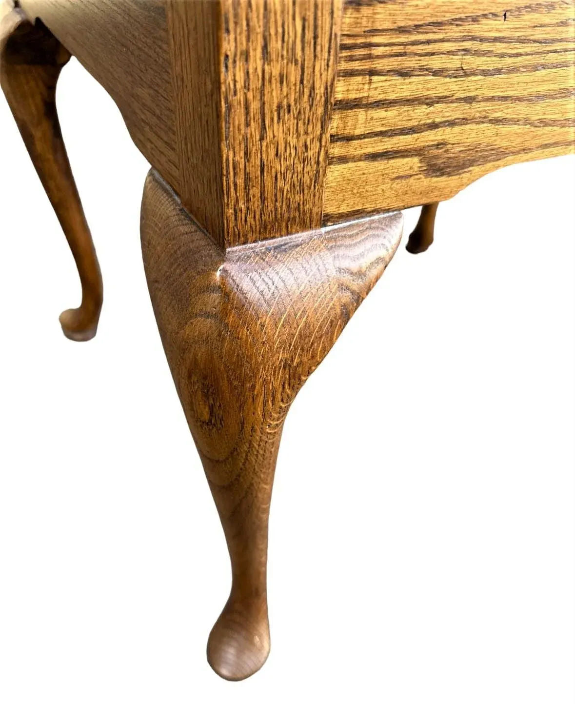 Thomasville French Country Oak Nightstands or Side Tables - Vintage Circa 1970s - Image 4