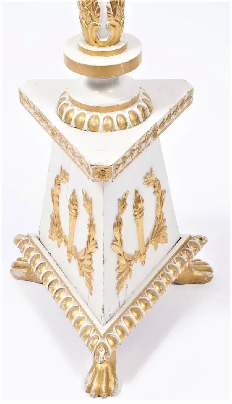 Early 20th Century Hollywood Regency Accent - a Neoclassical Style Torchiere Pedestal From Europe - Image 4