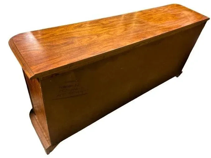 Mid 20th Century Spanish Revival Oak 70" Wide Credenza or Buffet Sideboard - Image 5