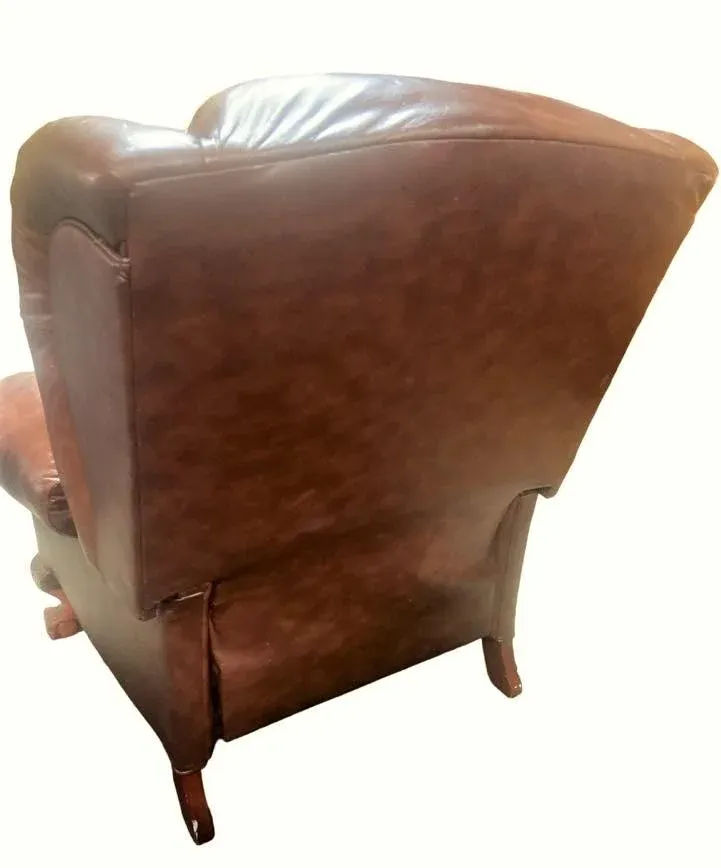 Late 20th Century Vintage Lane Furniture Leather Recliner - Image 5