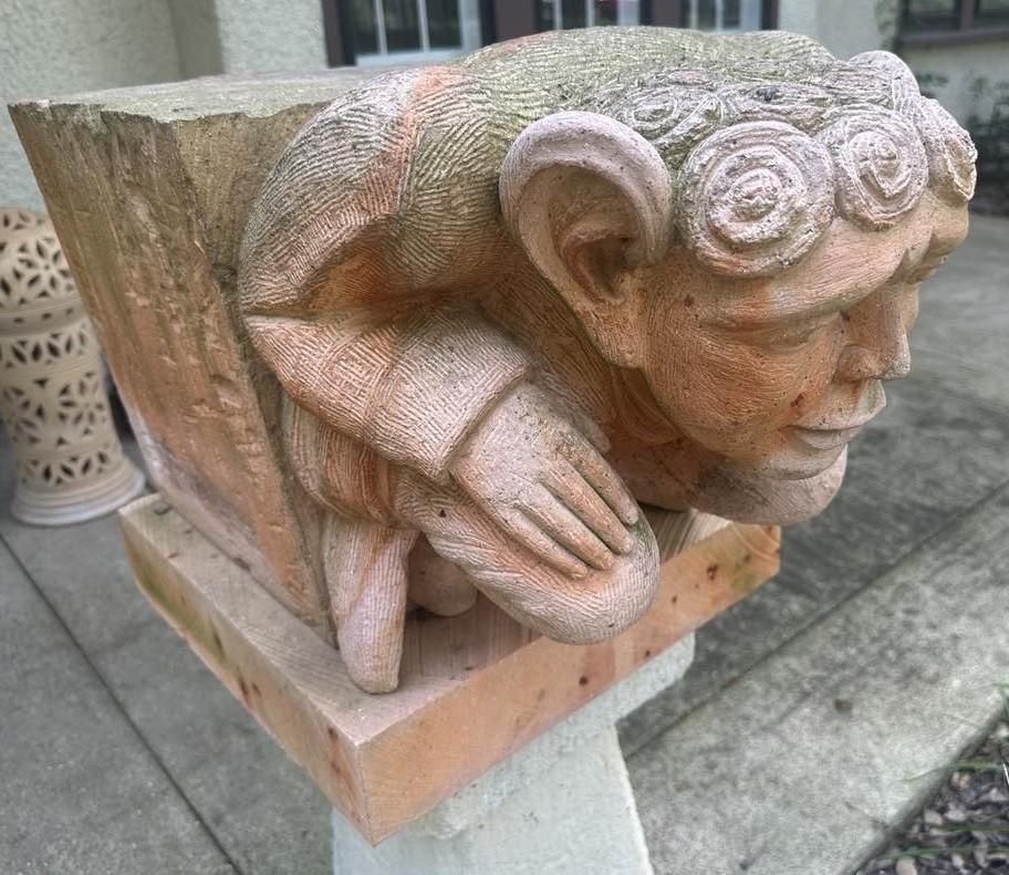 Cantera Stone Gargoyle Sculpture From Guanajuato, Mexico - Image 6