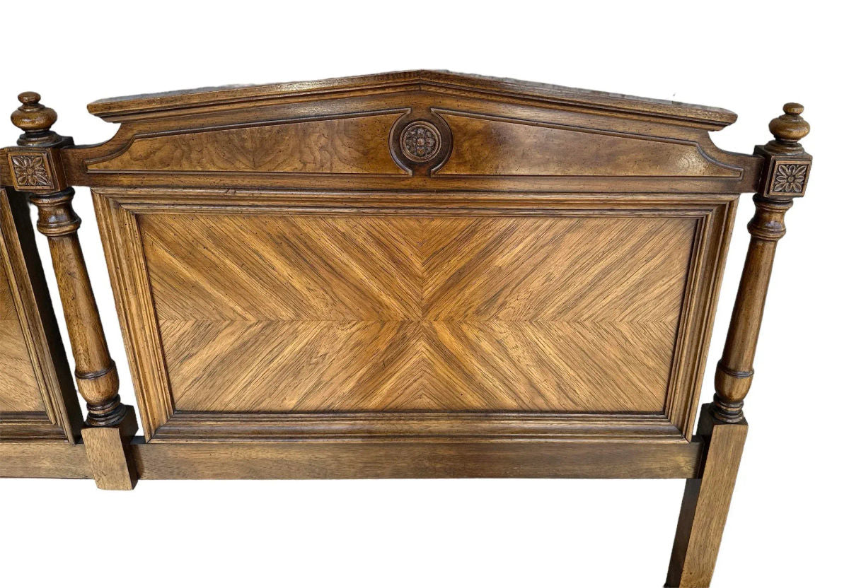 Thomasville Neoclassical King Size Headboard Made in North Carolina 1975 - Image 6