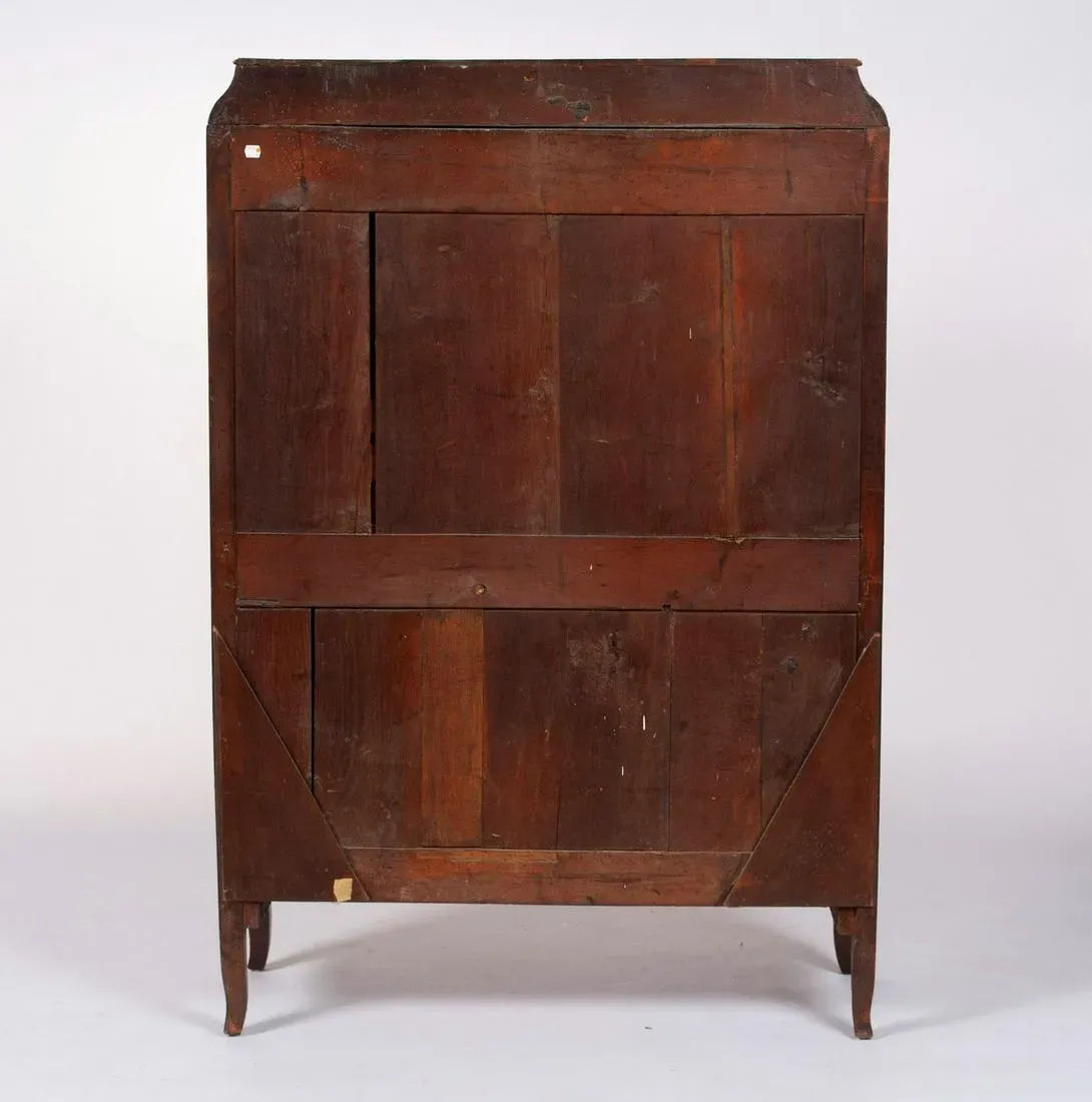 18th Century French Louis XVI Walnut Secrétaire à Abattant - Provenance Adolphus Busch and Brookings Heirs - Image 6