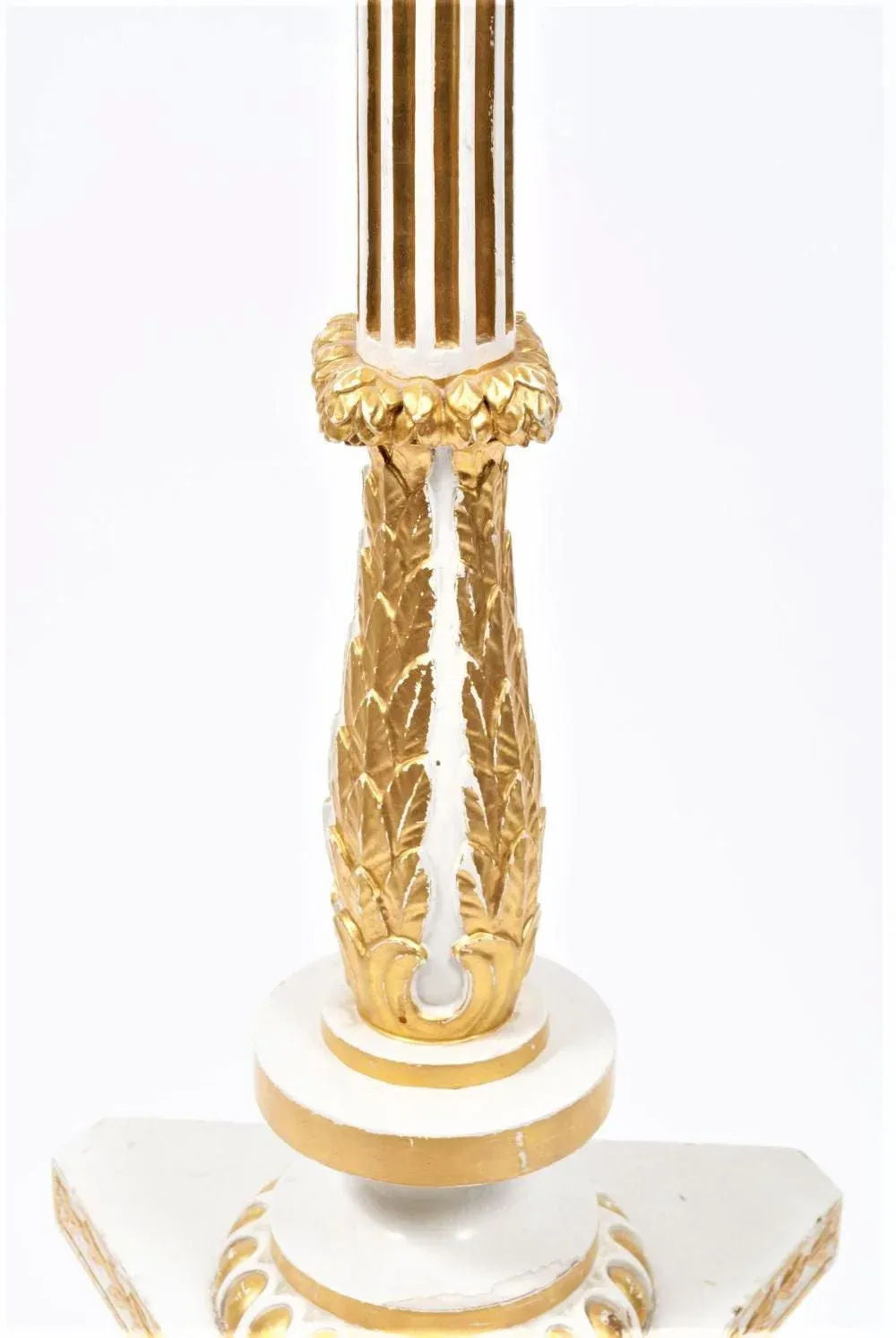 Early 20th Century Hollywood Regency Accent - a Neoclassical Style Torchiere Pedestal From Europe - Image 6