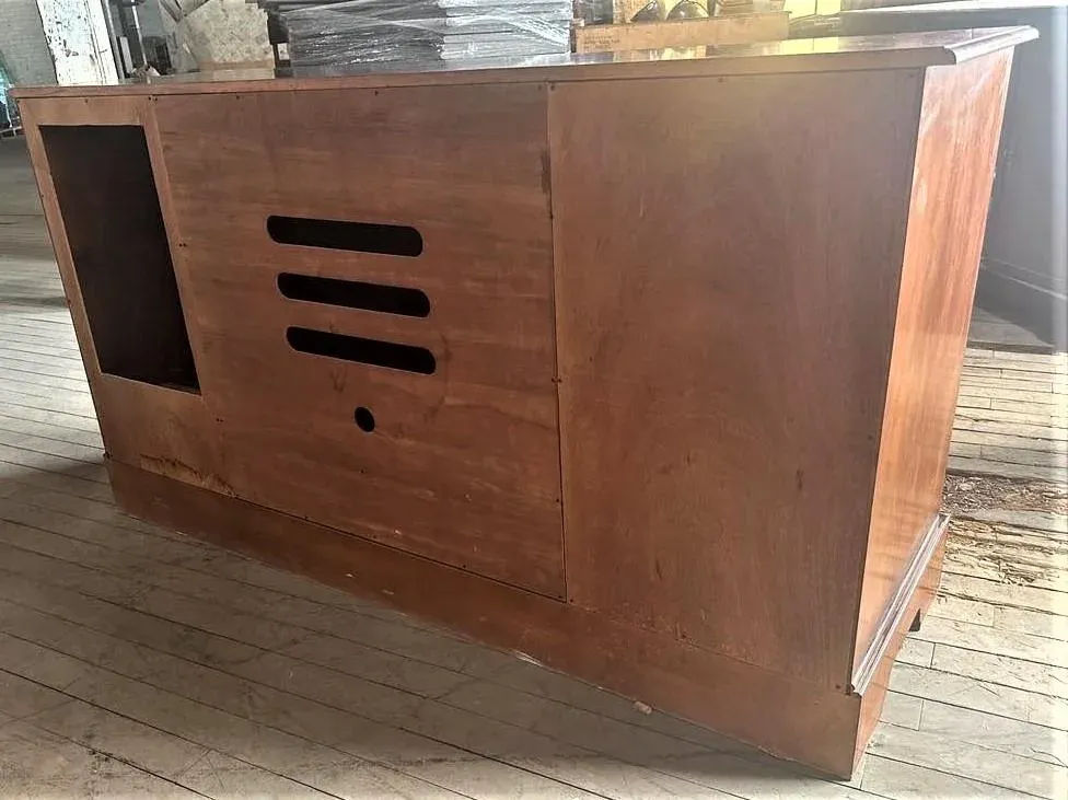 Late 20th Century Cherry Wood 72" Georgian Credenza 'Made Expressly for the Ritz-Carlton Hotel' - Image 6