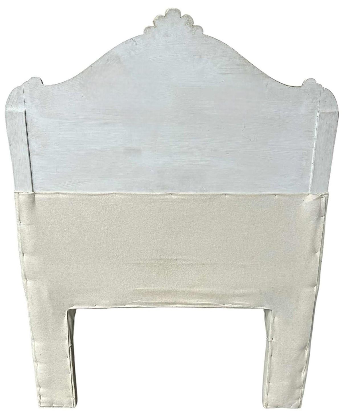 French Twin Padded Headboards - A Pair - Vintage Mid 20th Century - Image 6