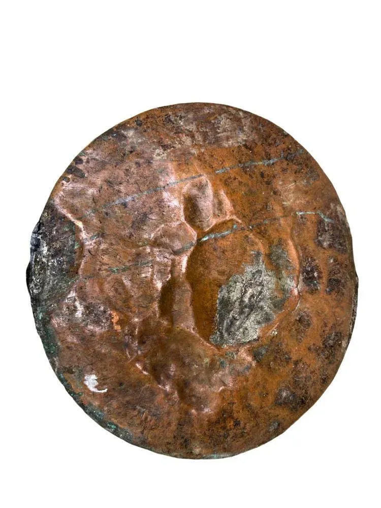 Large Egyptian Vintage Copper Hand Crafted Water Vessel - Mid 20th Century - Image 7