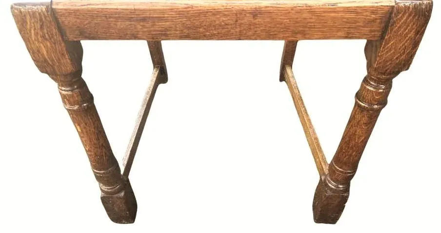 Scottish Arts & Crafts Quarter Sawn Oak Dining Chairs by F. H. Marshall - Set of 4 - Early 20th Century - Image 7