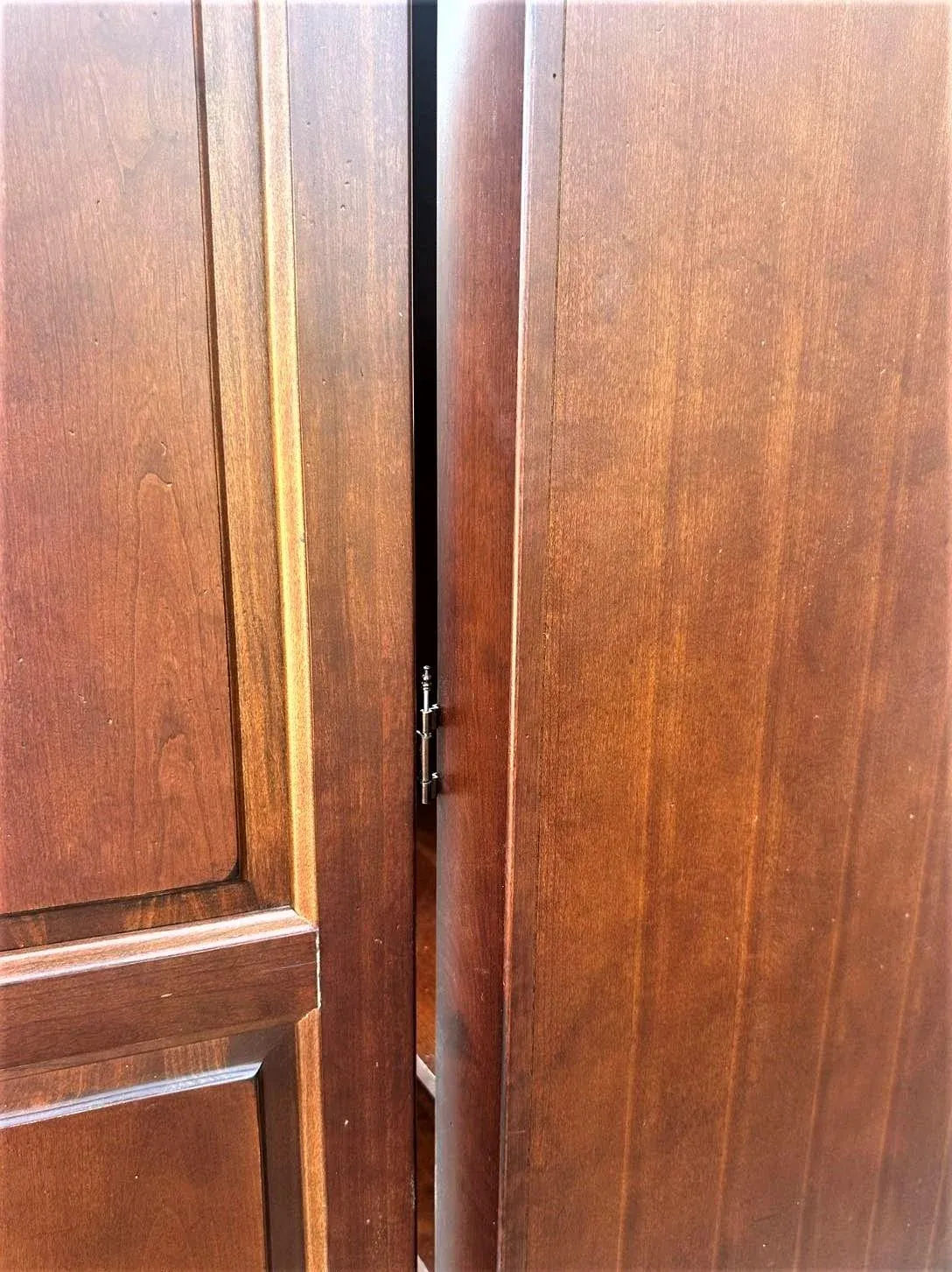 Bassett Chris Madden Collection Cherry Wood Armoire - Vintage Circa 1998 - Image 7