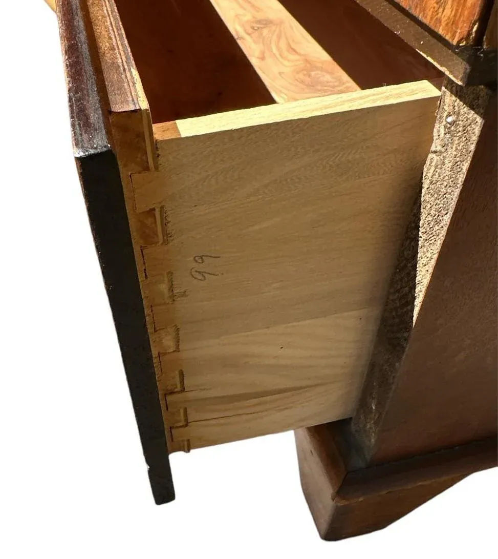 Merton Gershun Attributed Walnut Dillingham Bluebird Cedar Chest - Circa 1950s - Image 7