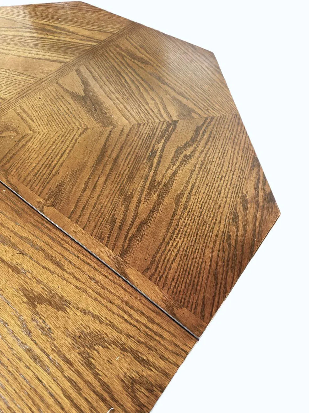Stanley Furniture ‘Hacienda’ Collection Solid Oak Spanish Style 98” X 44” Refectory Table Made in 1970 - Image 7