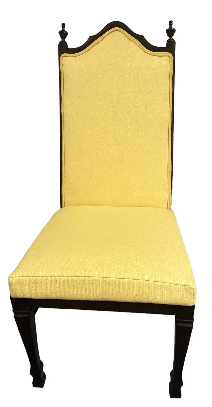 Ethan Allen Vintage Royal Charter Oak Chairs With Chiapas Embroidery, Leather, and Fabric Upholstery - Set of 6 - Image 7