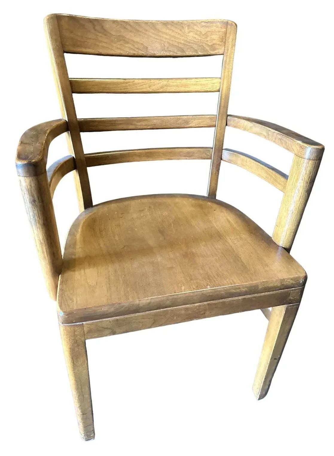 Boling Chair Company Walnut Mid 20th Century Office Chairs - a Pair - Image 7