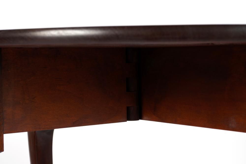 Queen Anne Dropleaf Console Table Custom Made by David LeFort of Hanover, Massachusetts - Image 7