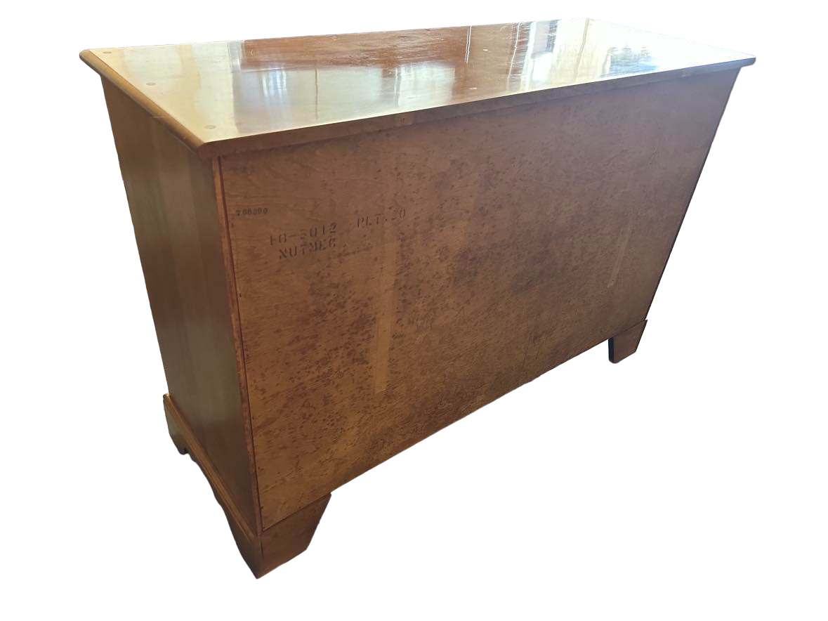 Ethan Allen Nutmeg Solid Maple 52" Wide Chest of 9 Drawers - Vintage 1960s - Image 7