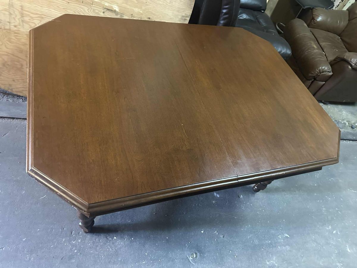 Early 20th Century Antique Walnut Spanish Revival Dining Table - Image 7