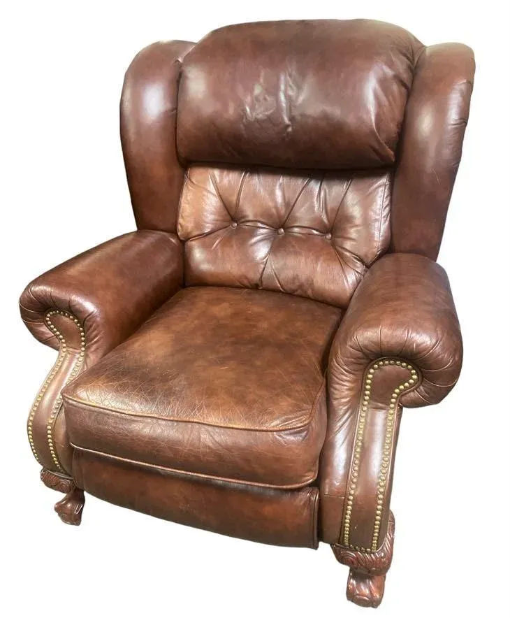 Late 20th Century Vintage Lane Furniture Leather Recliner - Image 7