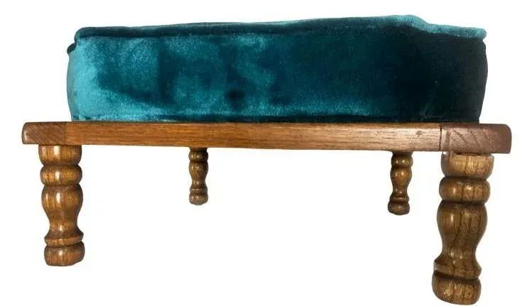 Mid 20th Century Stackable Ottomans With New Coordinating Upholstery - Set of 3 - Image 7