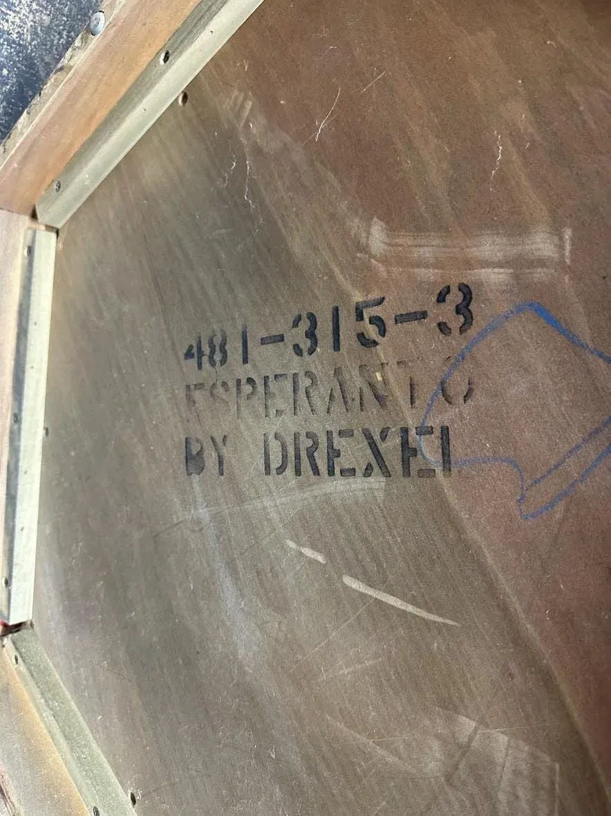 Jim Peed Drexel Esperanto Hexagon Table With Slate Top - 1960s Spanish Revival - Image 7