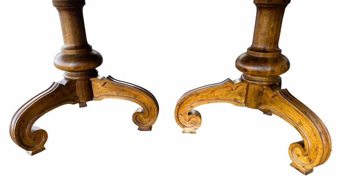 Drexel 'Velero' Spanish Style Pecan Wood 104" Refectory Table From the 1960s - Image 7