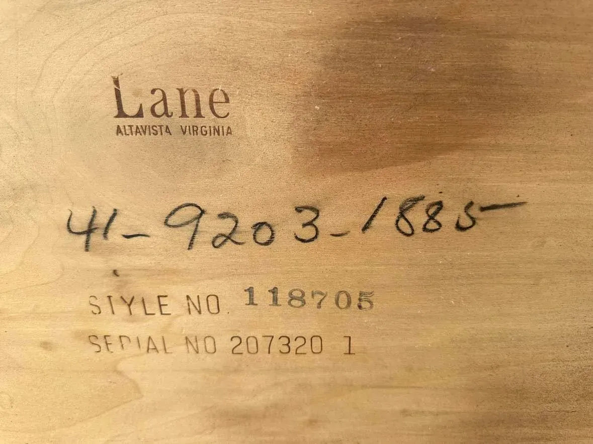 Altavista Lane Vintage Oak French Country Side Table - Late 20th Century - Image 7