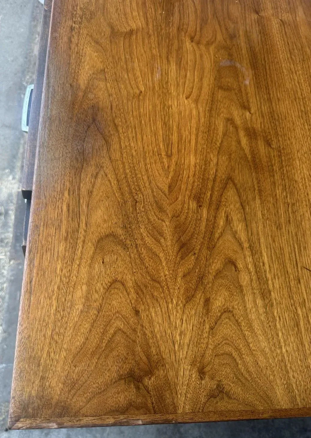 Paul McCobb Directional Walnut and Aluminum Large 84” Executive Partners Desk - Vintage 'Mad Men' 1960s - Fully Restored - Image 7