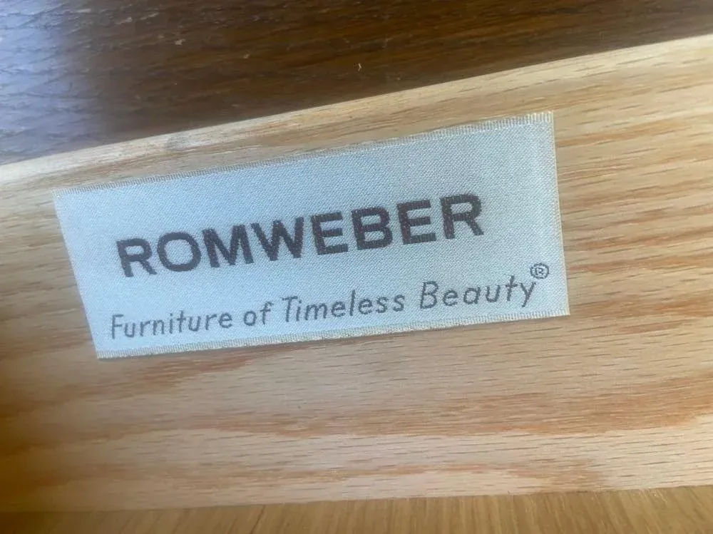 Mid 20th Century Romweber Viking Oak Side Tables - a Pair - Image 7