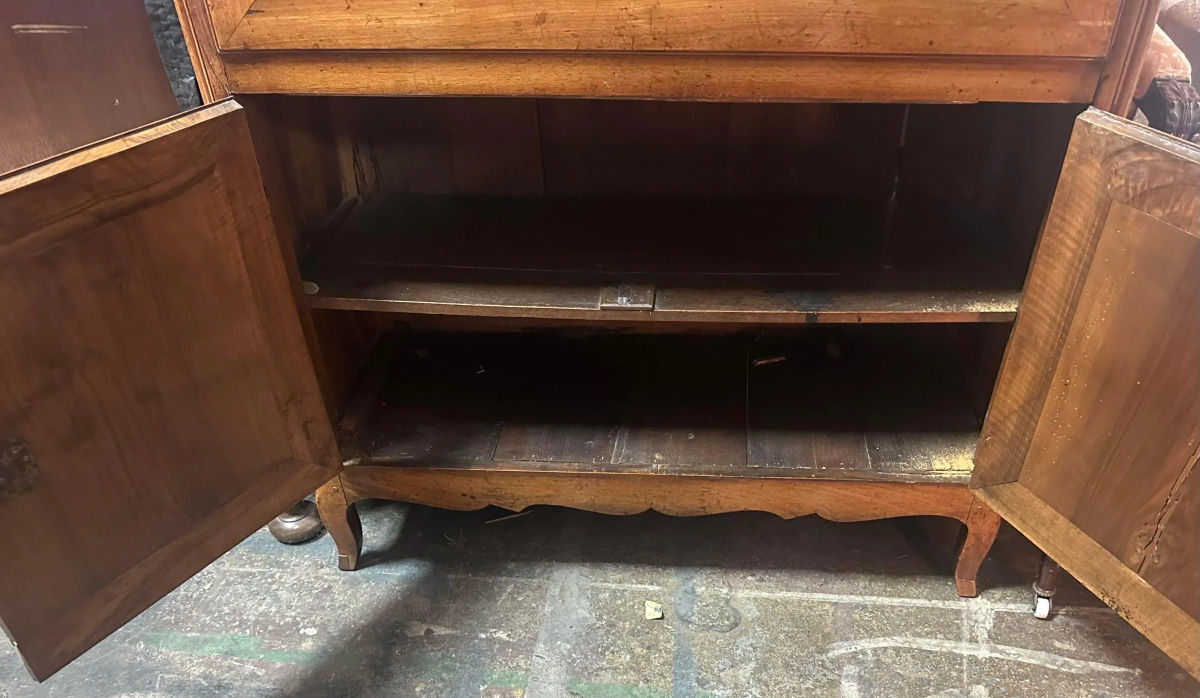 18th Century French Louis XVI Walnut Secrétaire à Abattant - Provenance Adolphus Busch and Brookings Heirs - Image 8